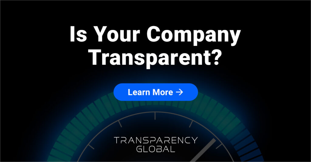 Is Your Company Transparent?