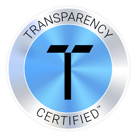 Transparency Certified™ Seal
