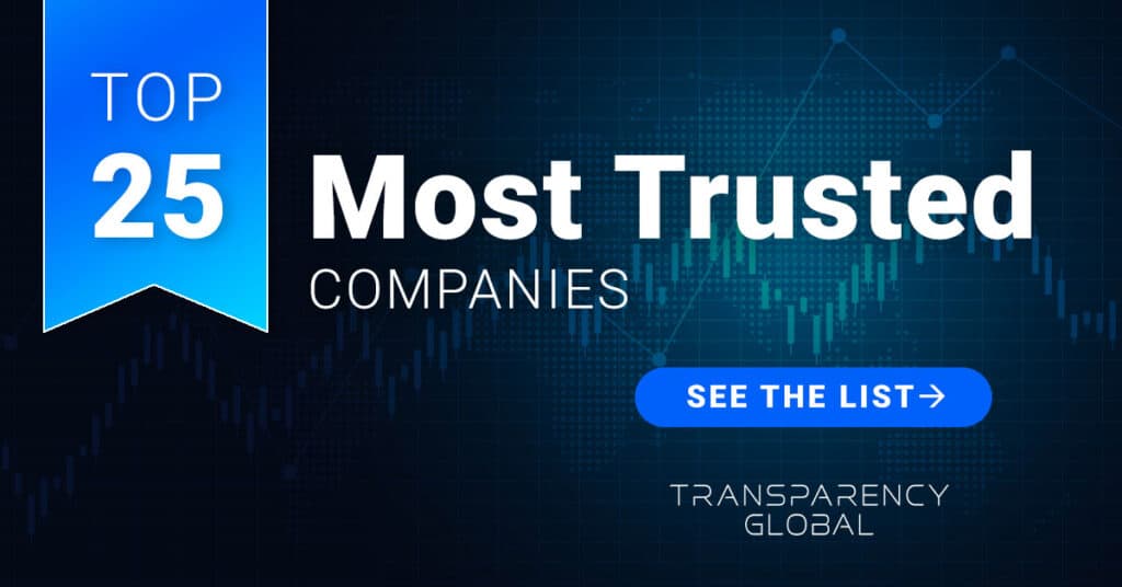Top 25 Most Trusted Companies